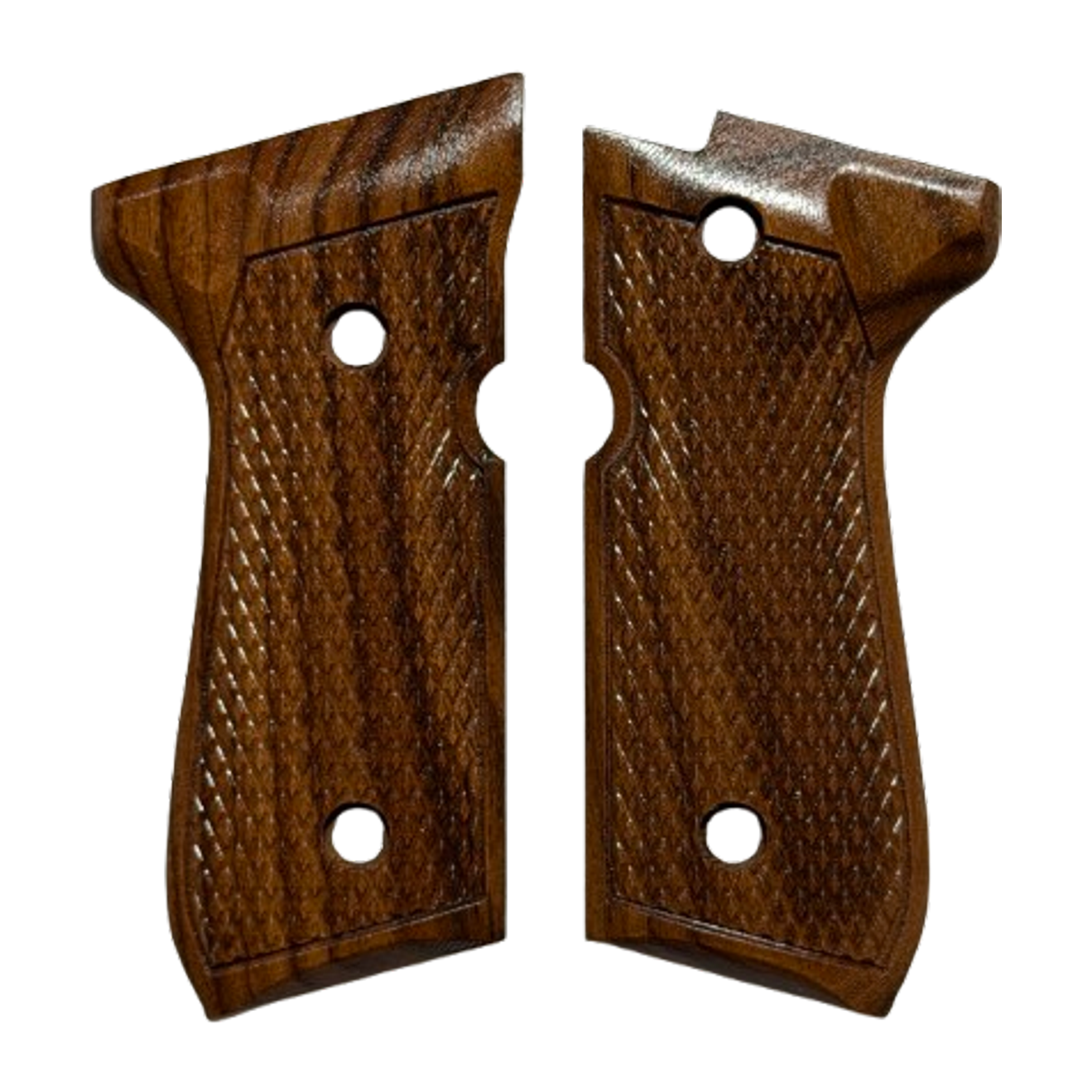 Beretta 92 Full Size Grips - w/Checkering - Bolivian Rosewood