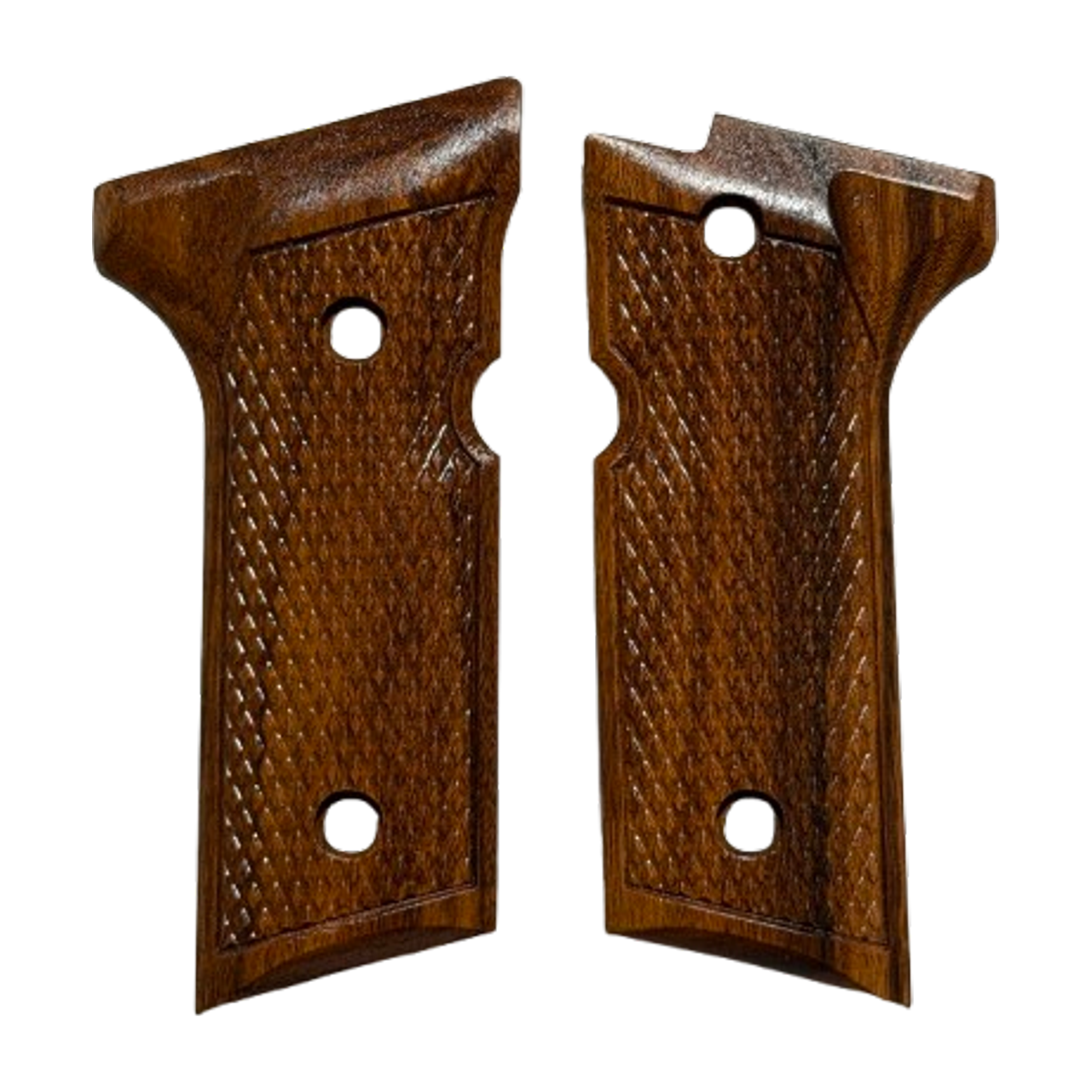 Beretta 92X (Vertec) Full Size Grips - w/Checkering - Bolivian Rosewood