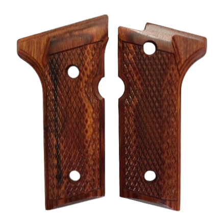 Beretta 92X (Vertec) Full Size Grips - Dymalux Cocobolo Color