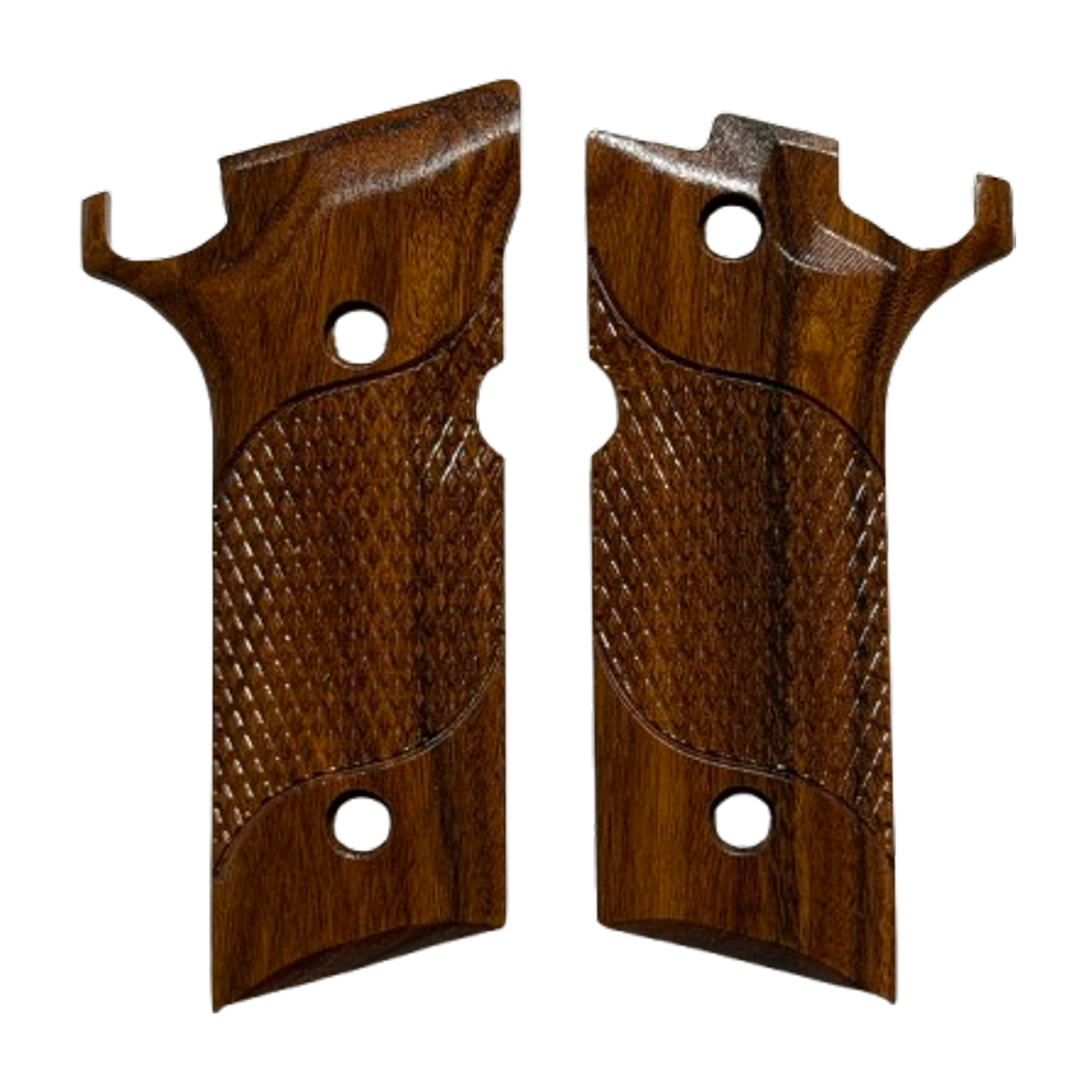 Beretta 92XI Full Size Grips - w/Signature Checkering, Bolivian Rosewood