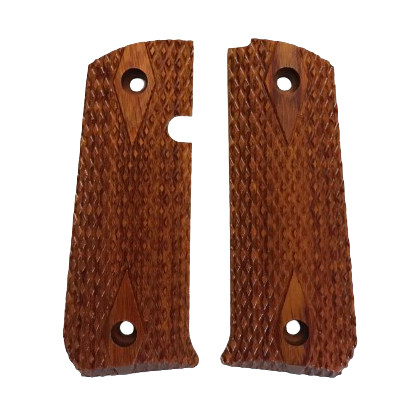 RIA - 1911 Baby Rock 380 ACP - w/Double Diamond - Dymalux Cocobolo