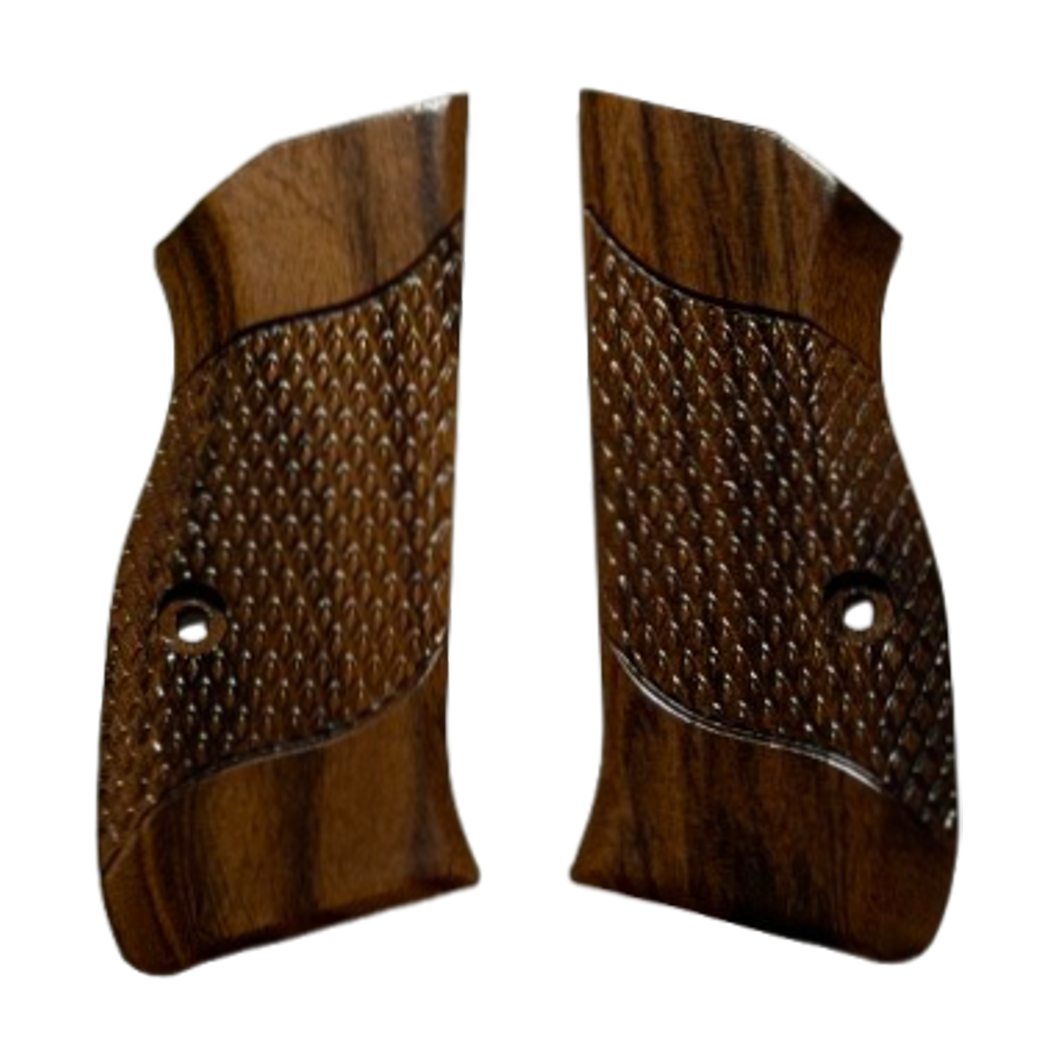 CZ 75 Compact size grips - w/Signature Checkering - Bolivian