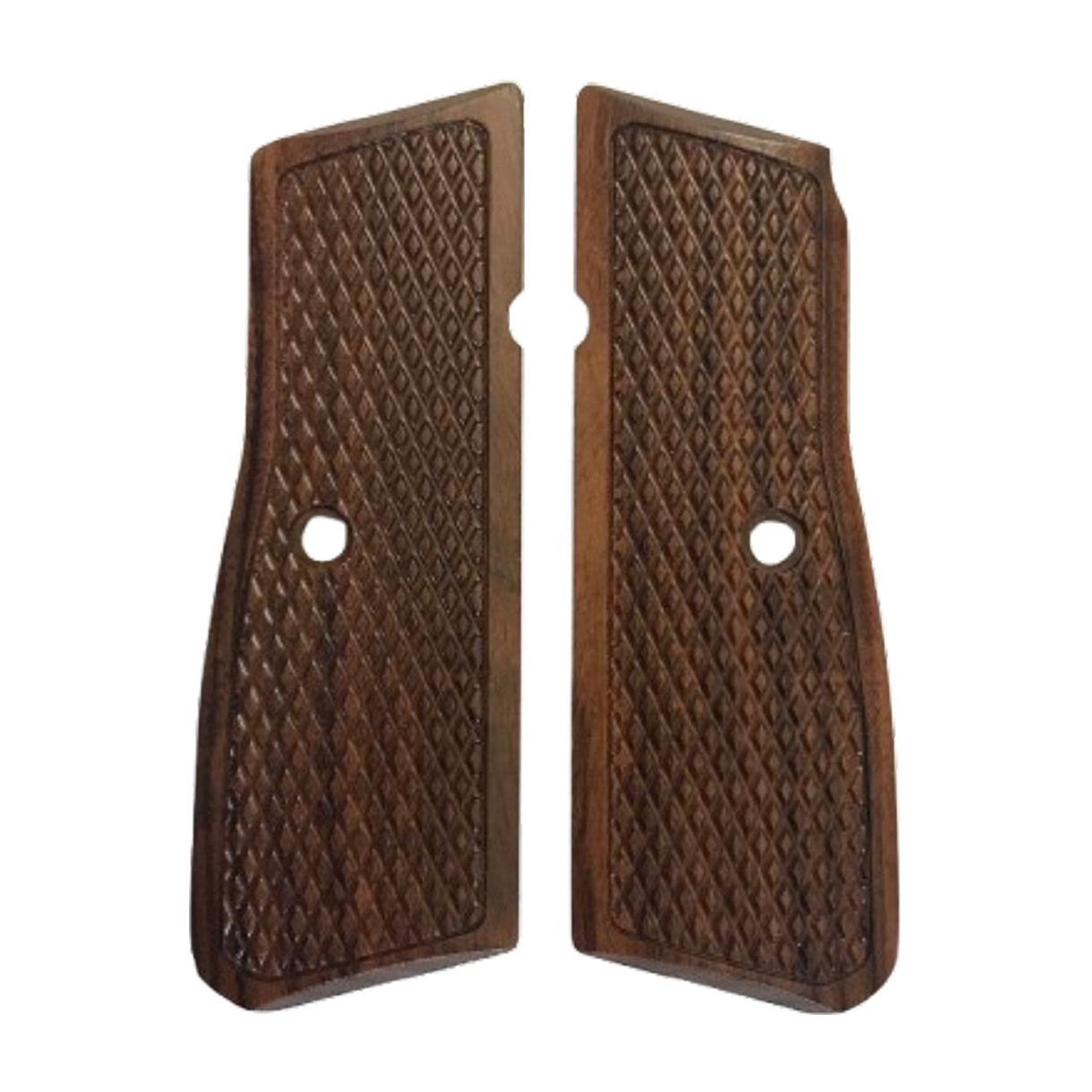 High Power (New FN) Grips - w/Standard Checkering, Bolivian Rosewood