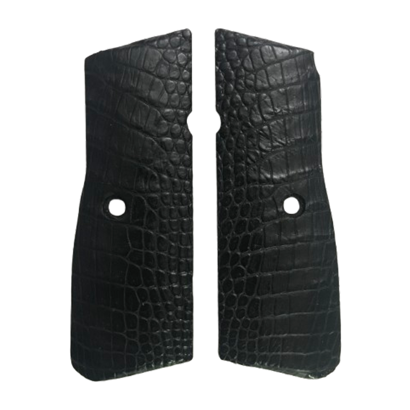 High Power (New FN) Grips - Gator Skin - Black