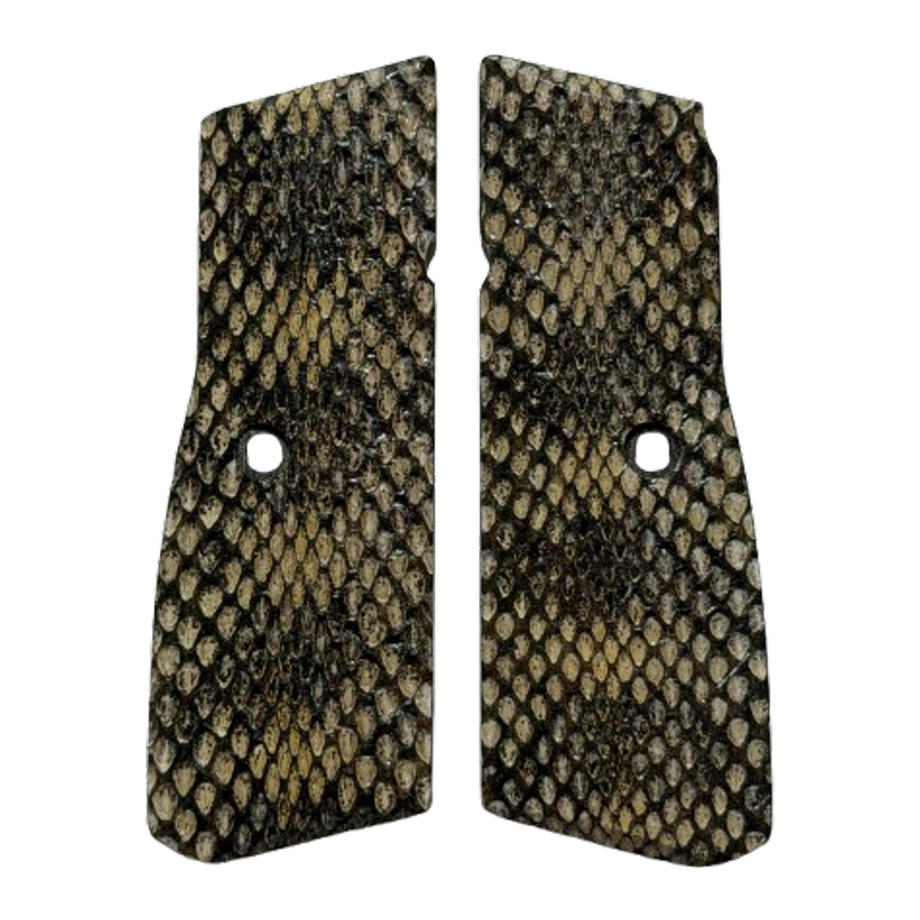 High Power (New FN) Grips - Genuine Rattle Snake Skin – Browne Works