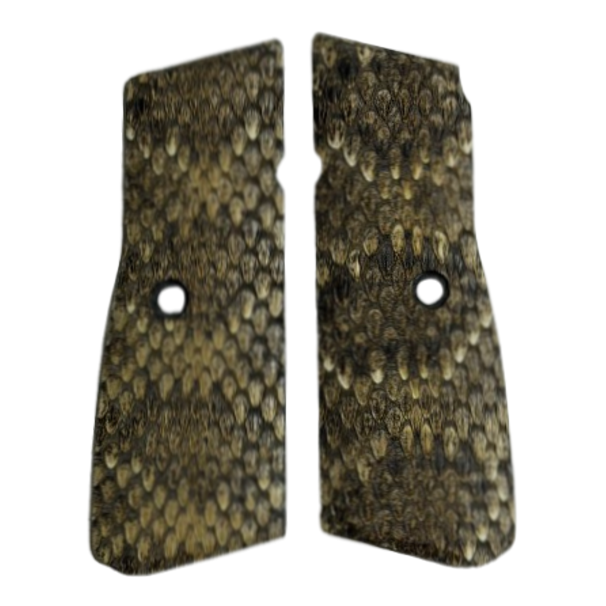 High Power (New FN) Grips - Genuine Rattle Snake Skin – Browne Works