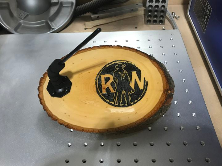 Pistol Stand - Custom Engraved