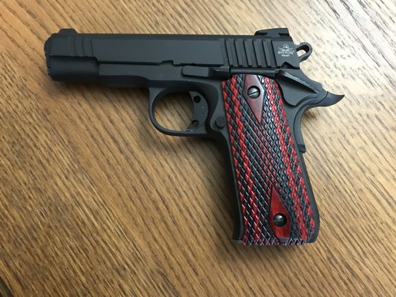 RIA - 1911 Baby Rock 380 ACP - w/Double Diamond - Dymalux AppleJack