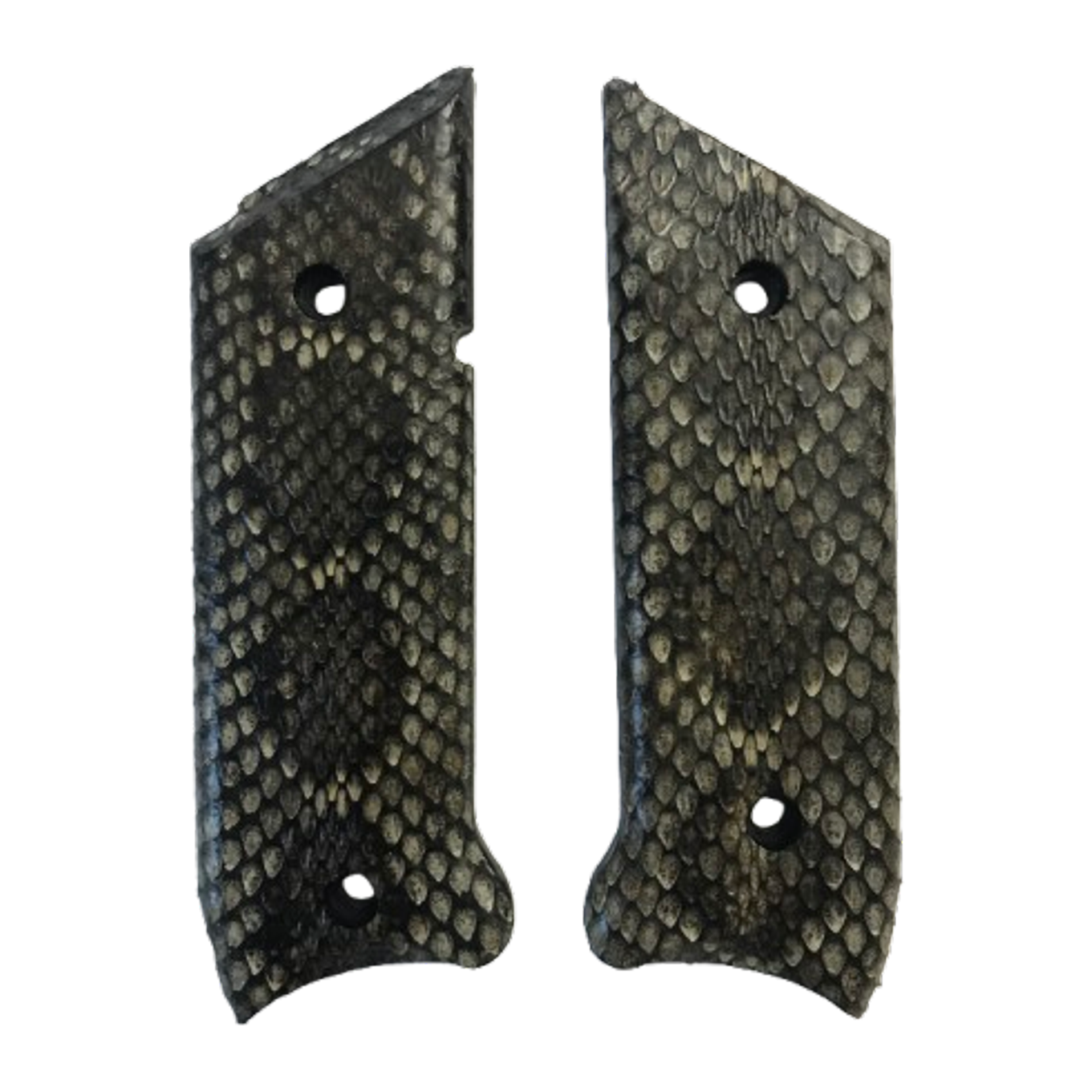 Ruger Mark IV Standard grips - Genuine Rattle Snake Skin