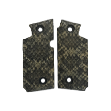 Sig P238 Grips - w/ambi safety - Genuine Rattle Snake Skin