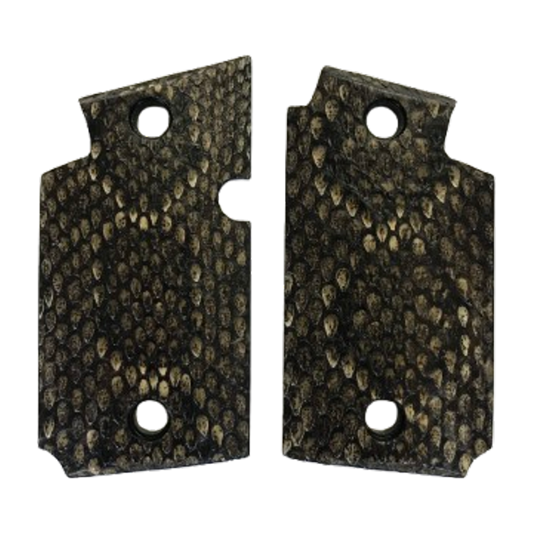 Sig P938 Grips - Genuine Rattle Snake Skin (#2) – Browne Works Sig P938 Grips - Genuine Rattle Snake Skin (#2) – Browne Works