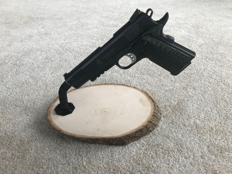 Pistol Stand - Custom Engraved