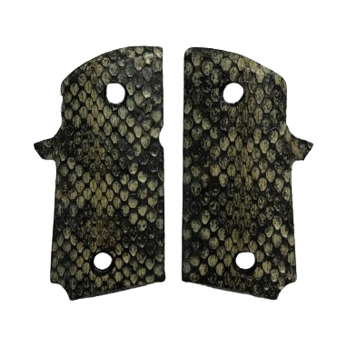 Para Ordnance/USA P10 Grips - Genuine Rattle Snake Skin