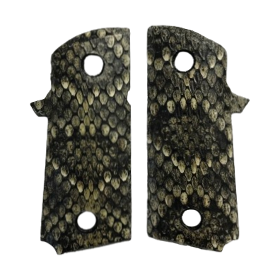 Para Ordnance/USA P12 Grips - Genuine Rattle Snake Skin