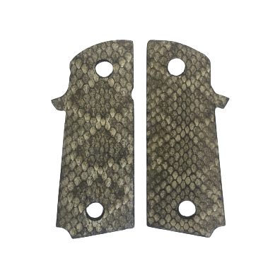 Para Ordnance/USA P13 Grips - Genuine Rattle Snake Skin