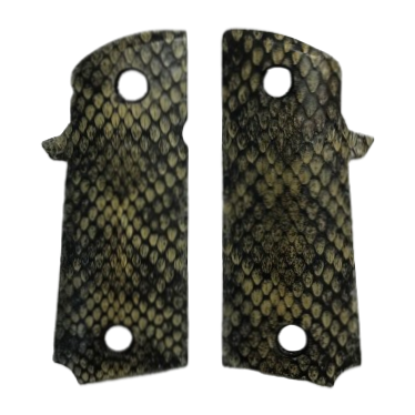 Para Ordnance/USA P13 Grips - Genuine Rattle Snake Skin