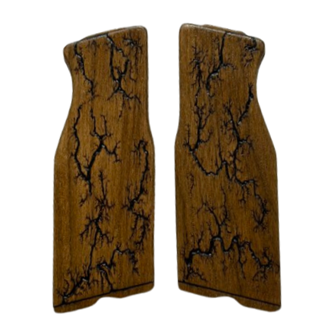 ECM R11 grip inserts - w/Fractal Burning Pattern