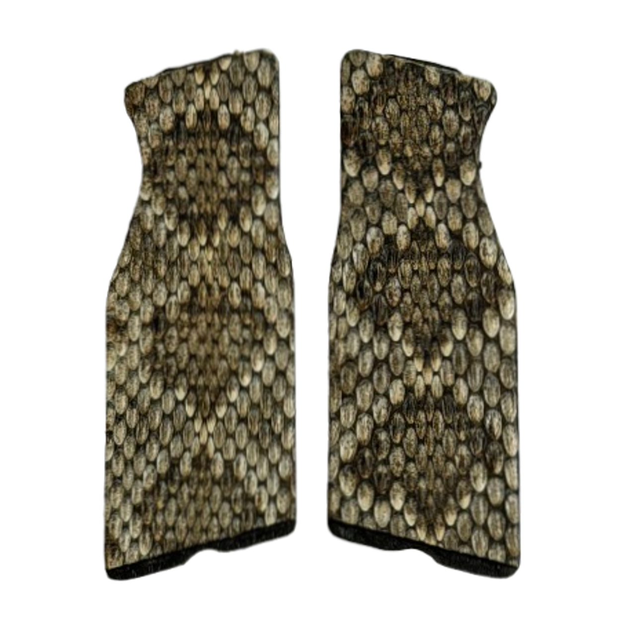 ECM R11 grip inserts - Genuine Rattle Snake Skin - (#1)