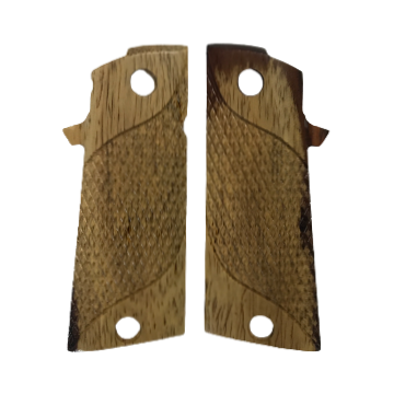 RIA - ROCK/TAC ULTRA FS HC Grips - w/Signature Checkering w/MagWell - Cocobolo