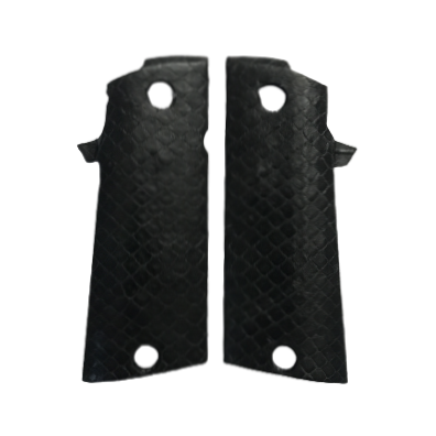 RIA - ROCK/TAC ULTRA FS HC Grips - Genuine Python Snake Skin (Black in color)