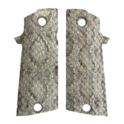 RIA - 1911 Double Stack FS HC Grips - w/MagWell - Russell's Viper Snake Skin (Natural color)