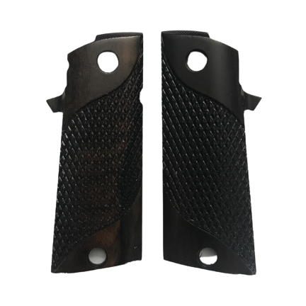 RIA - ROCK/TAC ULTRA FS HC Grips - w/Signature Checkering w/MagWell - Ziricote