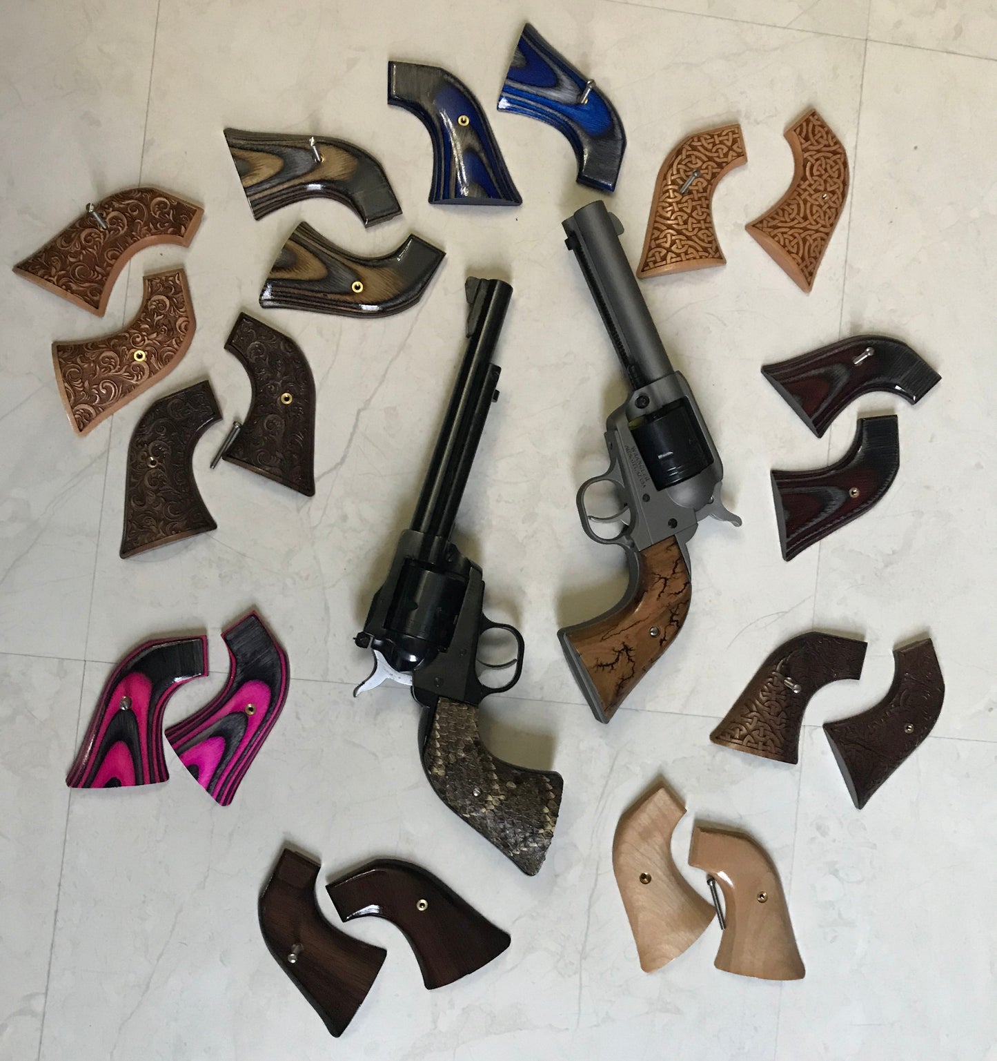 Ruger SA Revolver - Plow Handle Style