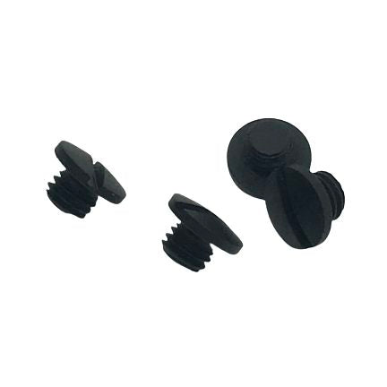 RIA - 1911 FS/MS/CS A2 Slotted Grip Screws, Blue, 4 pack