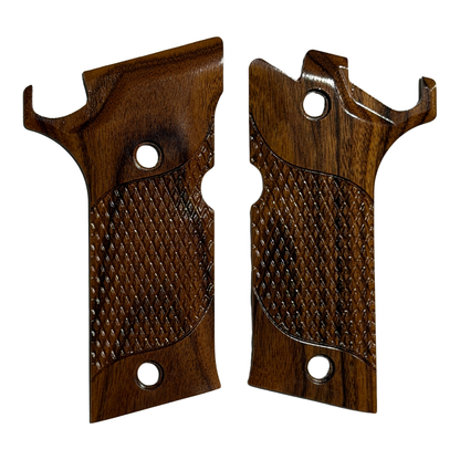 Beretta 92X Performance Grips - w/Signature Checkering, Bolivian Rosewood