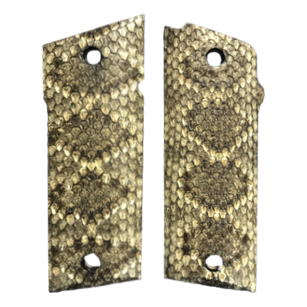 Coonan Full Size 357 Classic or Model B Grips - Genuine Rattle Snake Skin