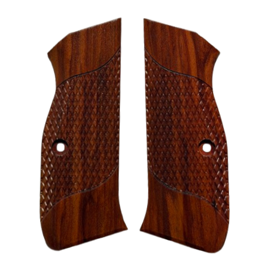 CZ 75 Shadow 2 Full Size grips - w/Signature Checkering - Redheart