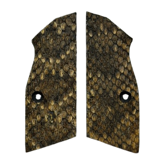 CZ 75 TS2 grips - Genuine Rattle Snake Skin