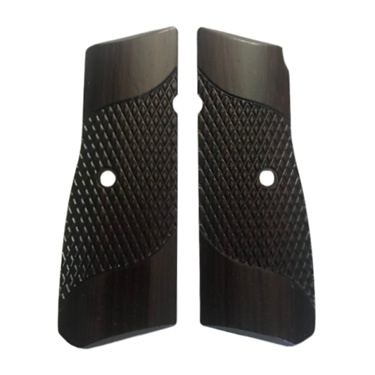 High Power (New FN) Grips - Signature Checkering - Amazon Rosewood