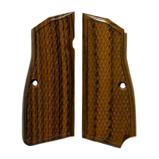 High Power Grips - w/Standard Checkering w/LanyardLoop, Bolivian Rosewood