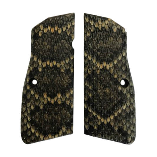 High Power Grips - Genuine Rattle Snake Skin