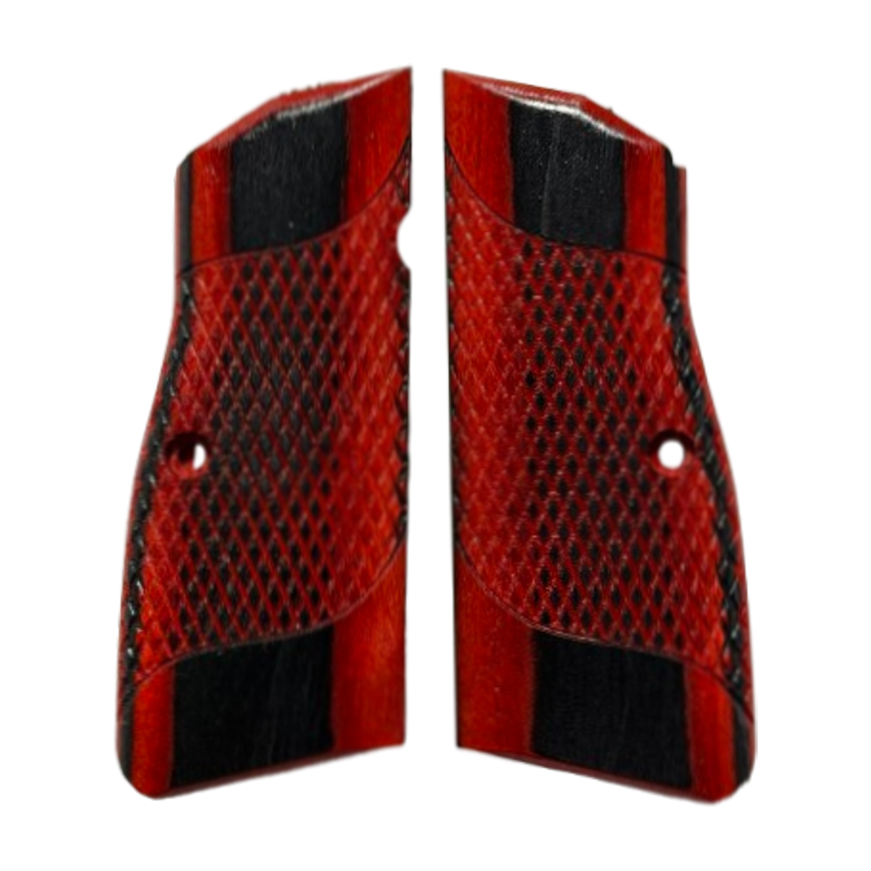 High Power Grips - w/Signature Checkering - Dymalux AppleJack
