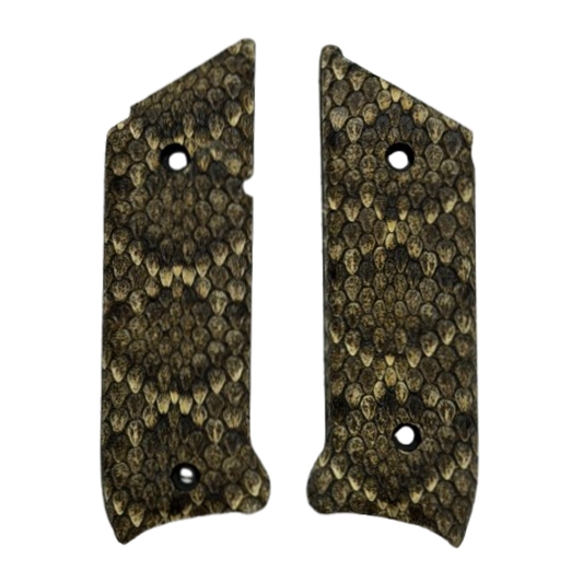 Ruger Mark IV Standard grips - Genuine Rattle Snake Skin