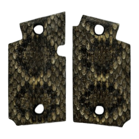 Sig P938 Grips - Genuine Rattle Snake Skin (#1)