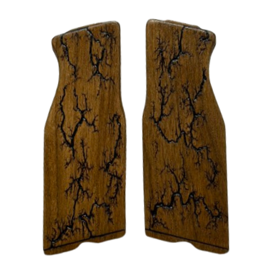 ECM R11 grip inserts - w/Fractal Burning Pattern