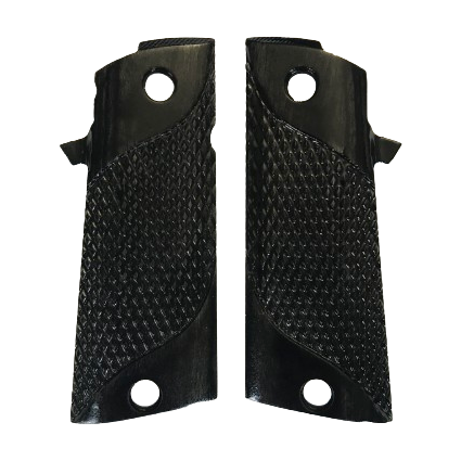 RIA - 1911 Double Stack FS HC Grips - w/MagWell, w/Signature Checkering - Dymalux Charcoal