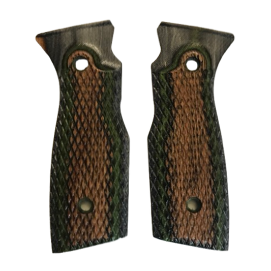 ShaloTek P365 - F17 Grips - w/Checkering - Laminate - Green Mountain Camo