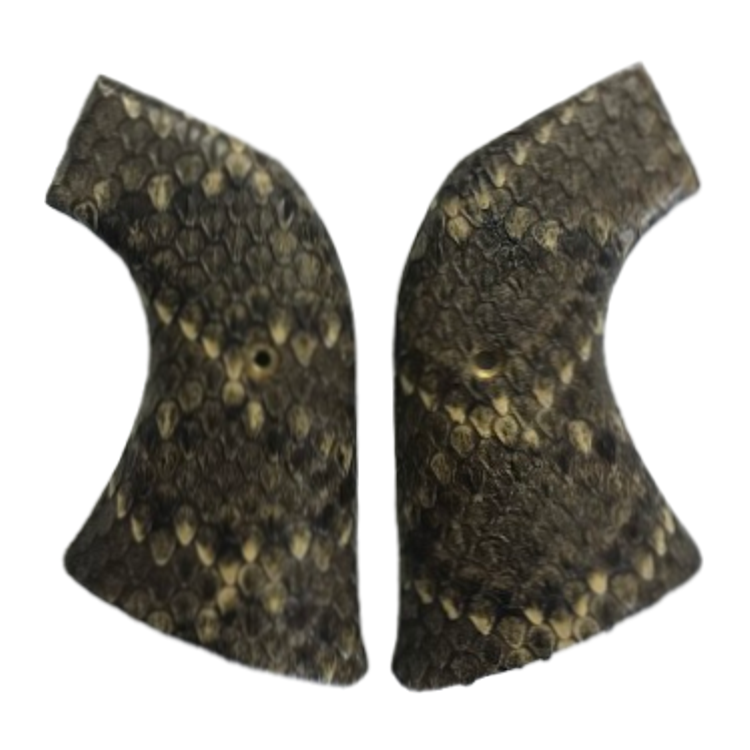 Brown Plastic Grips For Ruger Wrangler, Blackhawk, Vaquero, Single Six (Includes Screw)